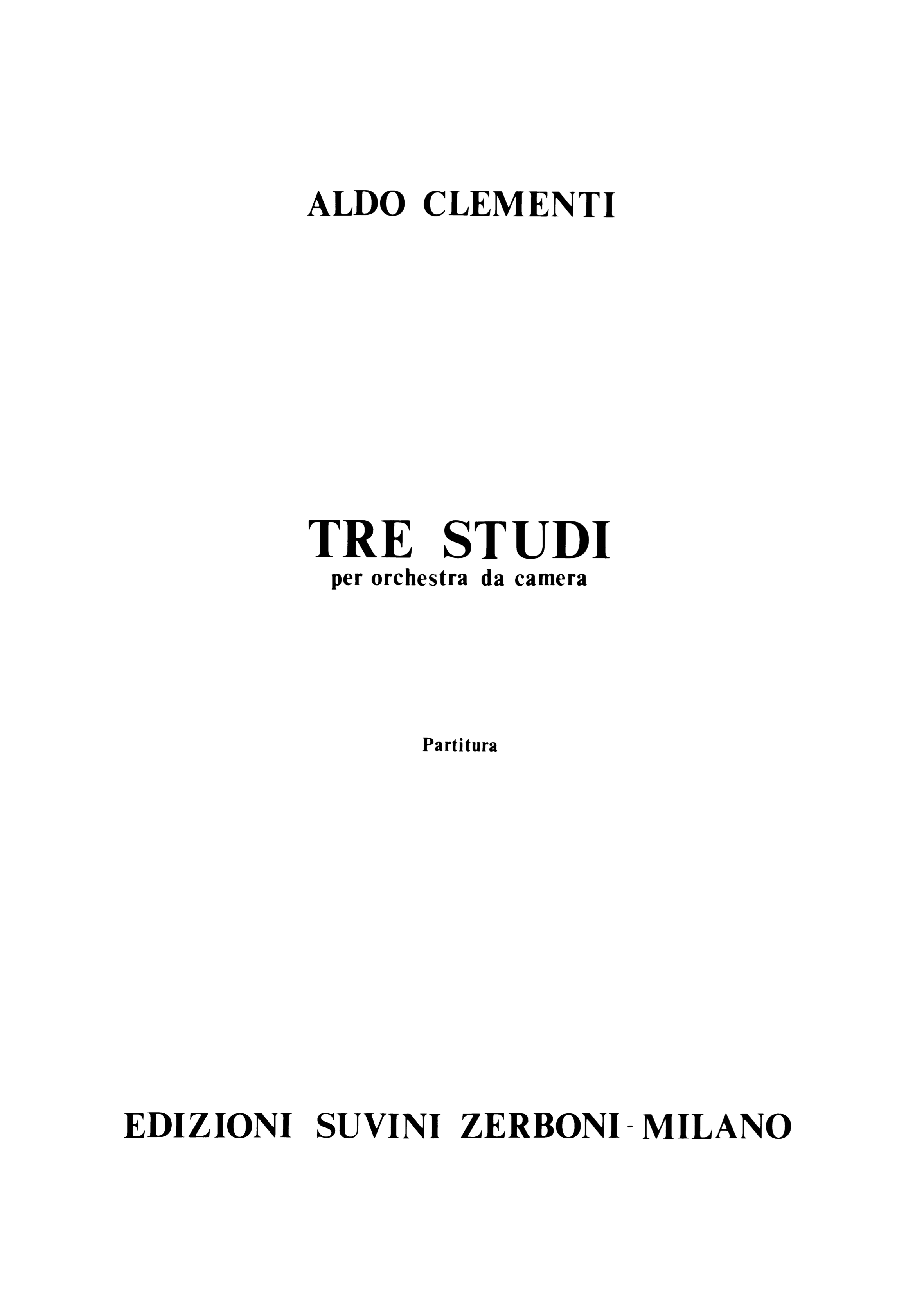 Tre studi_Clementi Aldo 1